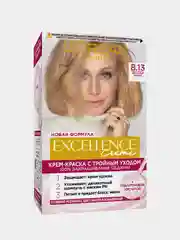 Стойкая крем-краска для волос LOreal Paris "Excellence", тон 8.13, Светло-русый бежевый