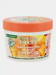 Маска для волос Garnier Fructis 3в1 Superfood Ананас, для длинных и тусклых волос, 390 мл