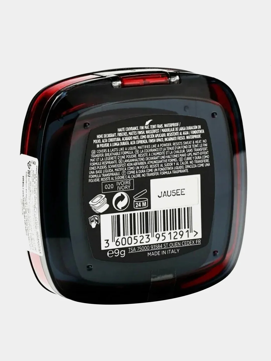 Пудра для лица LOreal Paris Infaillible Fresh Wear, тон 20 - слоновая кость, 9 г