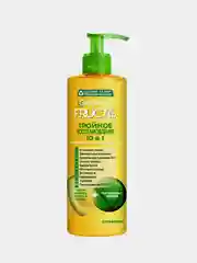 Крем для сухих волос 10в1 Garnier Fructis "Тройное восстановление", несмываемый , 400 мл
