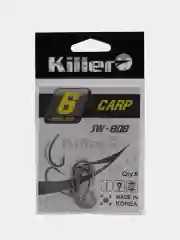 Хром крючки рыболовные Killer карповые