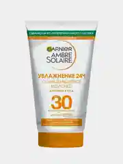 Молочко солнцезащитное для лица и тела SPF 30+ Garnier Ambre Solaire, 50 мл