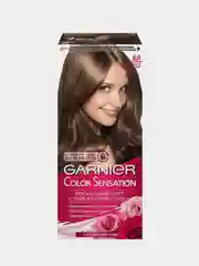 Стойкая крем-краска для волос Garnier Color Sensation, тон 6.0, темно-русый, 110 мл