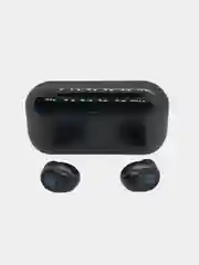 Черный беспроводные наушники F9, Bluetooth, с функцией Power bank