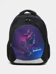 Рюкзак школьный Berlingo "Cyber Skateboard" 40*29*19см, 3 отделения, 2 кармана,ЭВА спинка