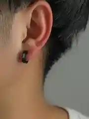 Мужские серьги из нержавеющей стали с черепом