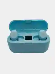 Небесно-голубой беспроводные наушники F9, Bluetooth, с функцией Power bank