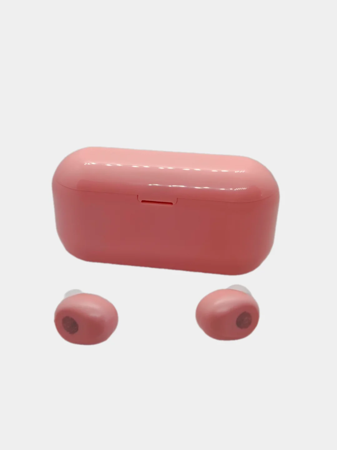 Розовый беспроводные наушники F9, Bluetooth, с функцией Power bank