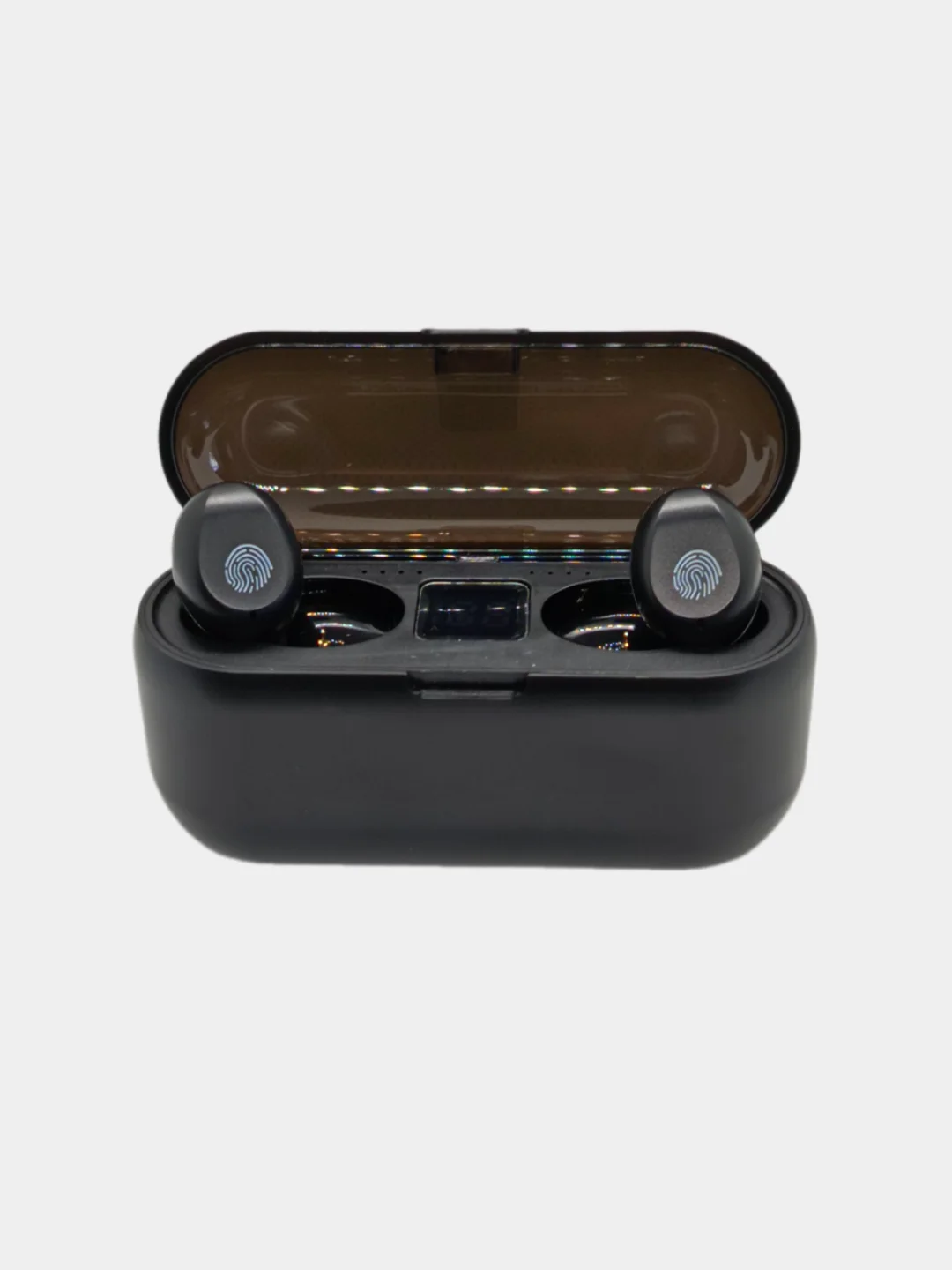 Розовый беспроводные наушники F9, Bluetooth, с функцией Power bank