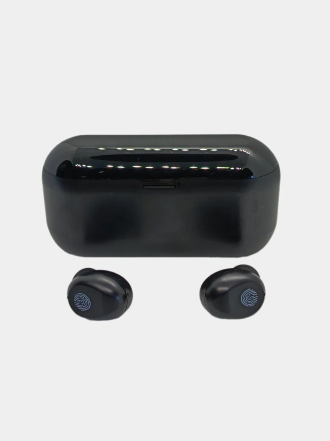 Розовый беспроводные наушники F9, Bluetooth, с функцией Power bank