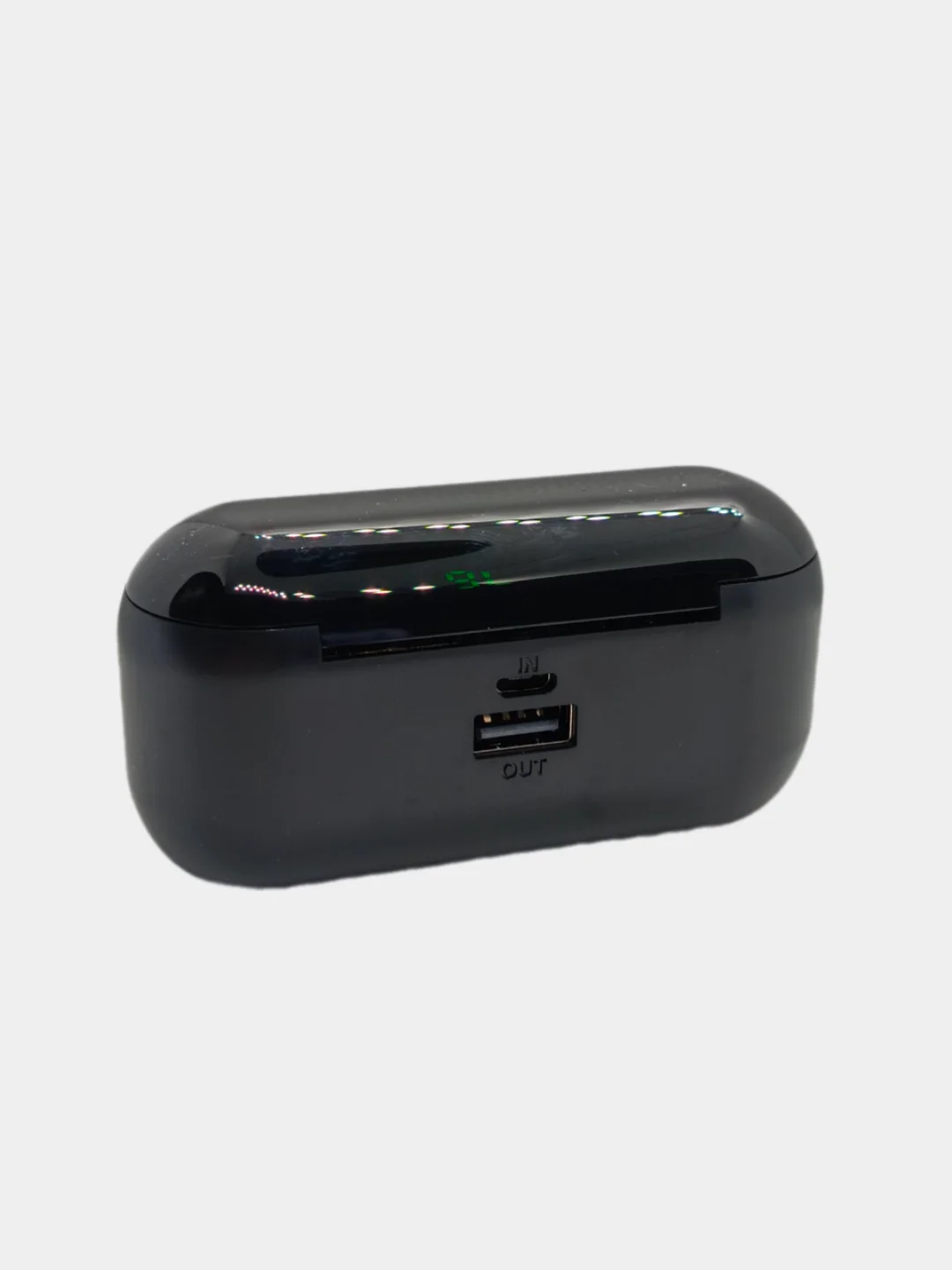 Розовый беспроводные наушники F9, Bluetooth, с функцией Power bank