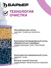 Комплект кассет для фильтров-кувшинов БАРЬЕР Стандарт, 4 шт, удаляет хлор