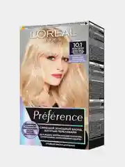 Стойкая краска для волос LOreal Paris Preference, тон 10.1 - Хельсинки, 60 мл
