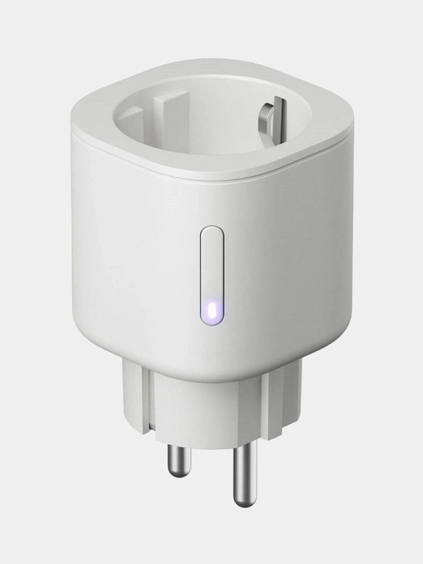 Умная розетка Яндекс Matter Wi-Fi, белый (YNDX-00540WHT)