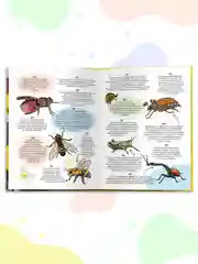 Книга детская энциклопедия. 365 фактов о насекомых и пауках 48 стр. Проф-Пресс