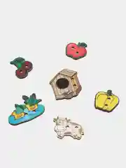 Деревянная игрушка-шнуровка "Ферма"