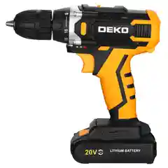 Аккумуляторная дрель-шуруповерт DEKO DKCDFU-Li, 20В, 1x1.5Ач 081-1005