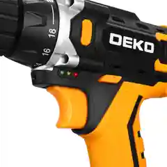 Аккумуляторная дрель-шуруповерт DEKO DKCDFU-Li, 20В, 1x1.5Ач 081-1005