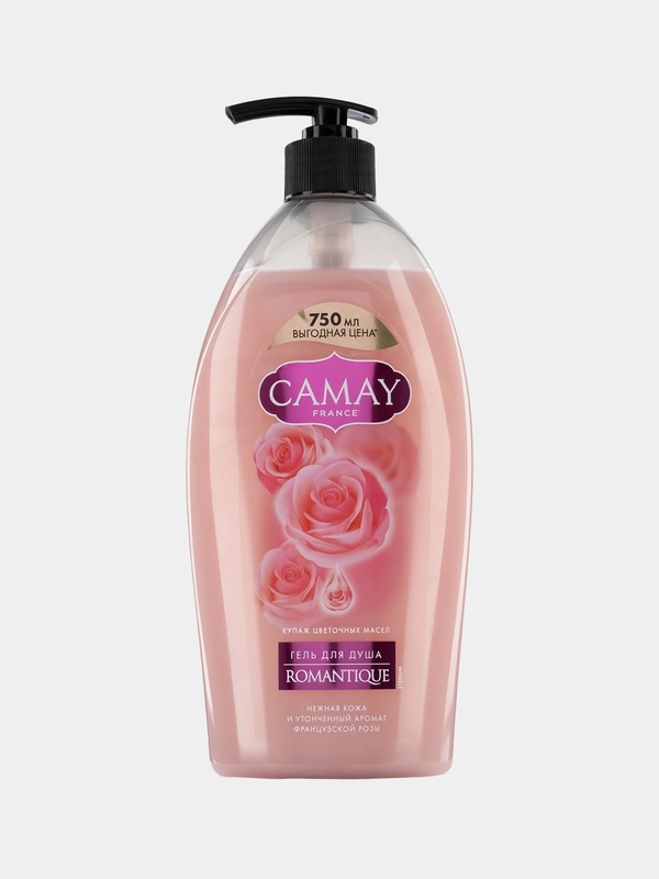 Гель для душа Romantique, CAMAY, 750 мл
