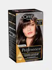 Краска для волос LOreal Paris Preference, тон 4.01 Париж, глубокий каштан