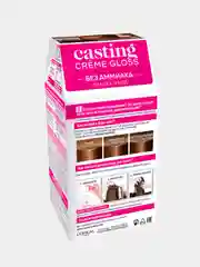 Стойкая краска-уход для волос LOreal Paris Casting Creme Gloss, тон 603, Молочный шоколад