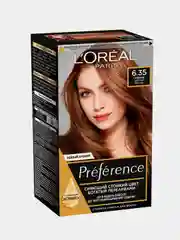 Краска для волос Loreal Paris Preference, 6.35 Гавана, светлый янтарь