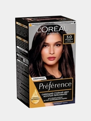 Стойкая краска для волос LOreal Paris Preference, тон 3 Бразилия, Темно-Каштановый, 174 мл