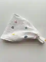 Белый косынка для девочки /косынка бандана /детская косынка /повязка на голову