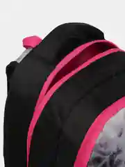 Розовый рюкзак Berlingo Boom "Black style" 38,5*29*12см, 2 отделения, 3 кармана, анатом ЭВА спинка
