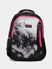 Розовый рюкзак Berlingo Boom "Black style" 38,5*29*12см, 2 отделения, 3 кармана, анатом ЭВА спинка