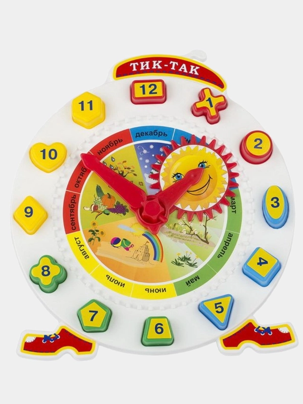 Игра развивающая Часы "Тик-Так" У719 /Совтехстром/