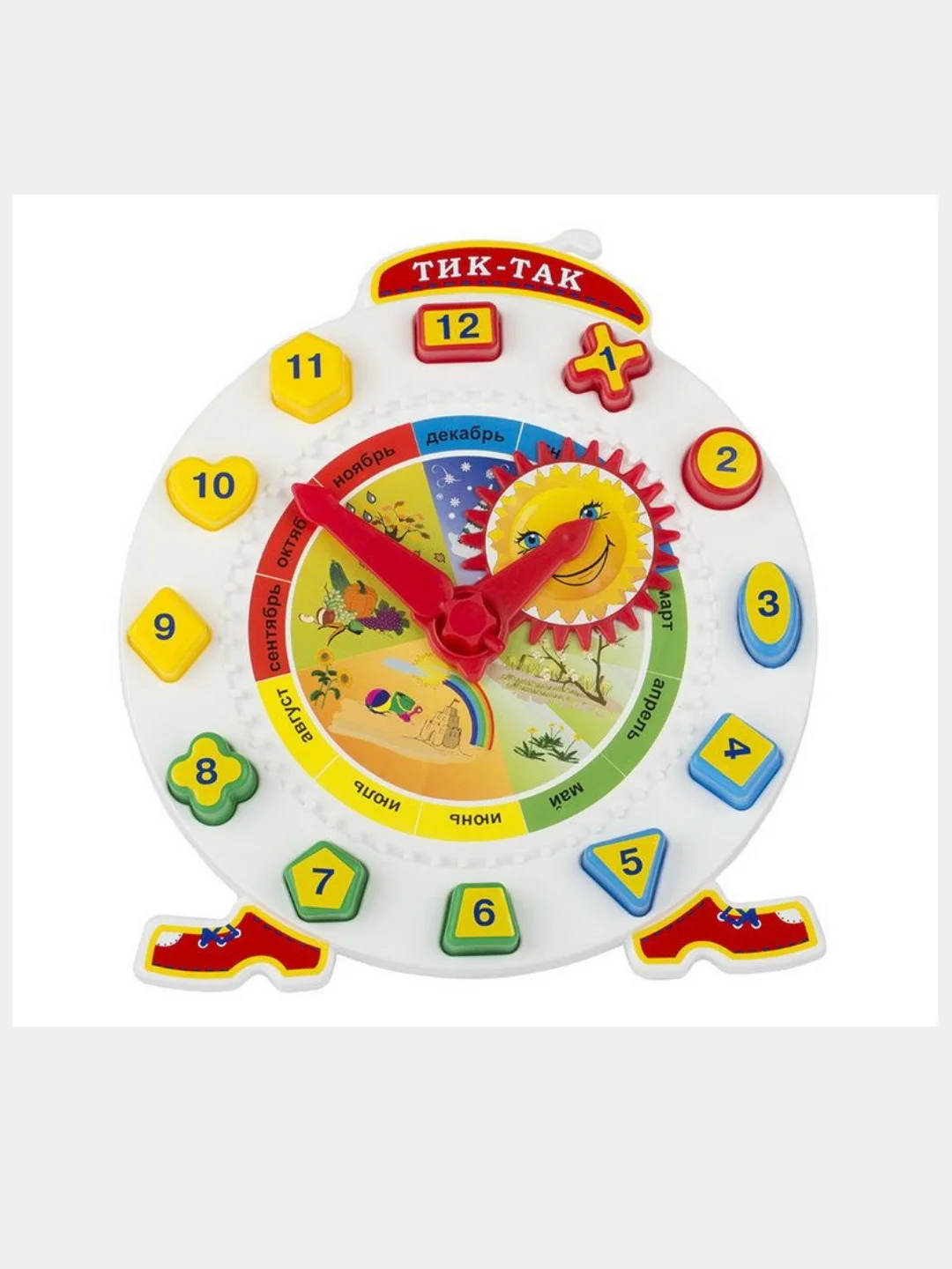 Игра развивающая Часы "Тик-Так" У719 /Совтехстром/