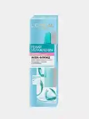 Аква-флюид для лица LOreal Paris "Гений Увлажнения" для сухой и чувствительной кожи, 70 мл