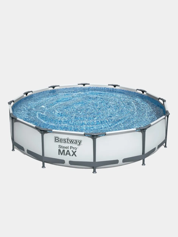 Бассейн каркасный с фильтром и насосом 366 х 76 см Steel Pro Max, 56416 Bestway
