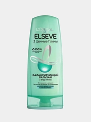 Бальзам для волос LOreal Paris Elseve "3 ценные глины", 400 мл