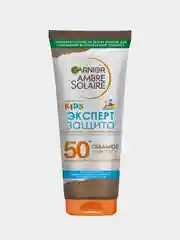 Детское молочко для тела SPF 50+ GARNIER Ambre Solaire Защита эксперт, водостойкое, 175 мл