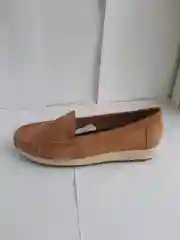 Коричневый мокасины женские