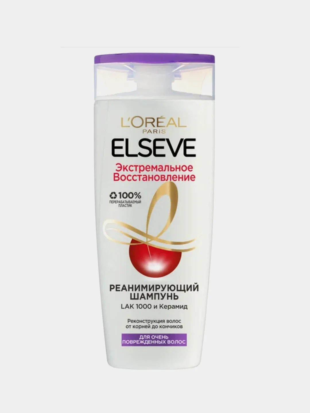 Шампунь для волос LOreal Paris Elseve "Экстремальное Восстановление", реанимирующий, 400мл