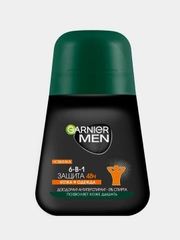 GARNIER Антиперспирант шариковый Mineral Защита 6 Очищающая Моринга муж, 50 мл