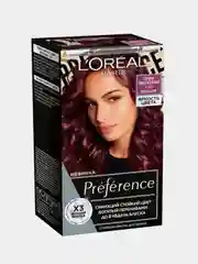 Краска для волос LOreal Paris Preference, тон 4.261 Венеция, Темно-Фиолетовый, 174 мл