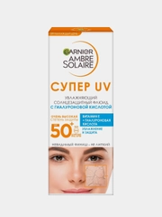 Флюид солнцезащитный Garnier Ambre Solaire SPF 50+, 40 мл