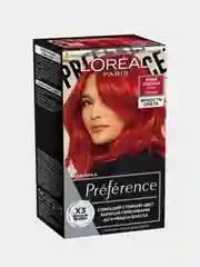 Краска для волос LOreal Preference, тон 8.624 Гавана, Яркий красный, 204 мл