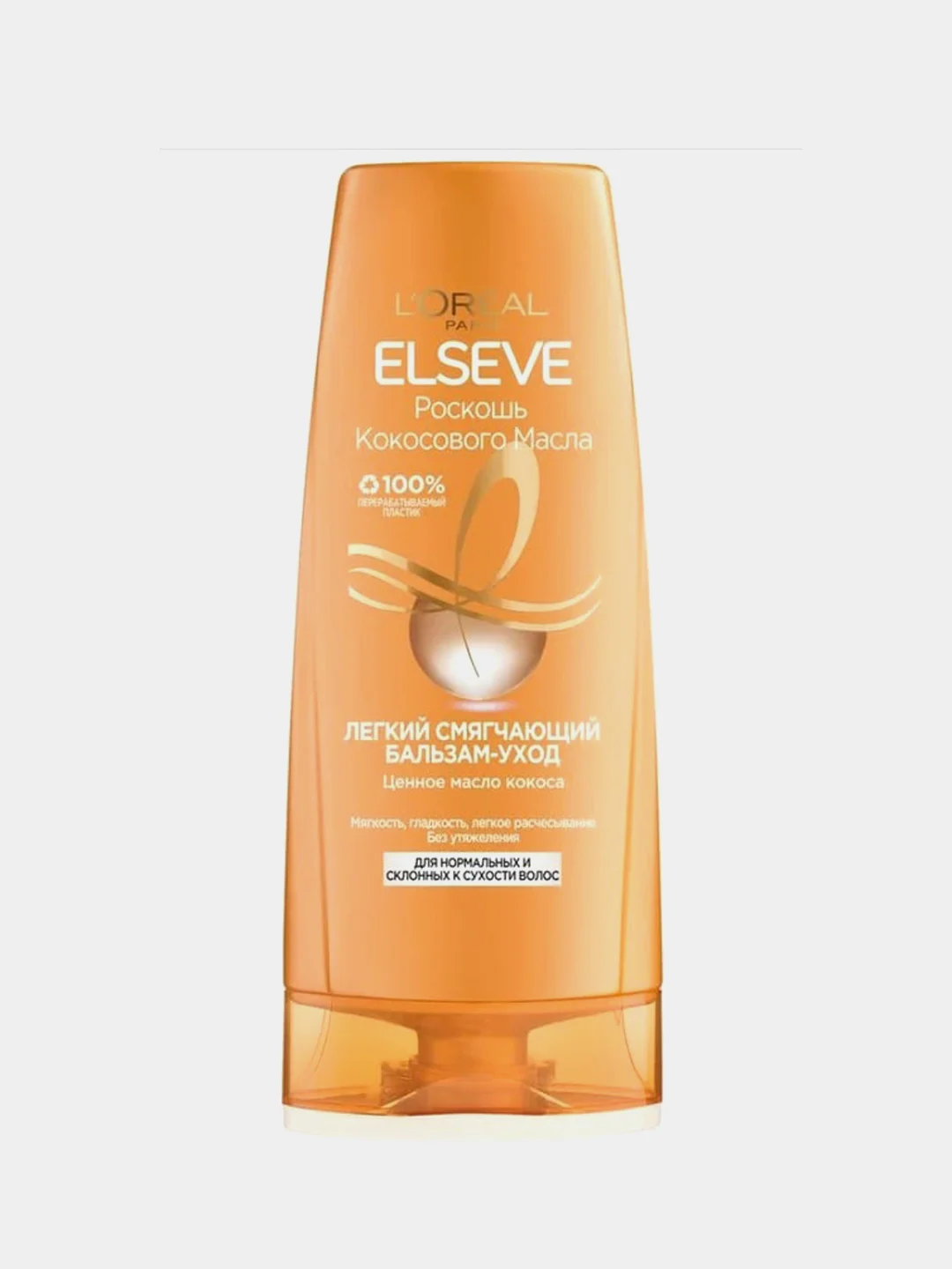 Бальзам для тонких сухих волос LOreal Paris Elseve "Роскошь Кокосового Масла", 400 мл