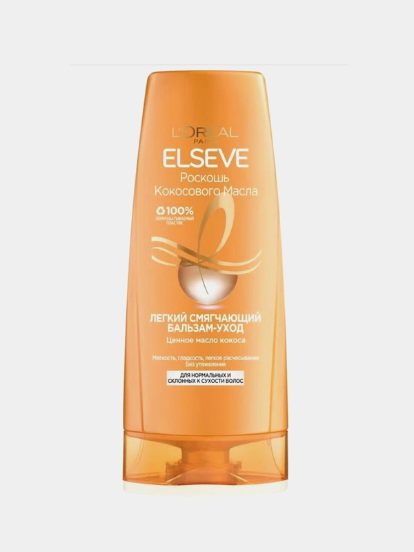 Бальзам для тонких сухих волос LOreal Paris Elseve "Роскошь Кокосового Масла", 400 мл