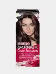 Крем-краска для волос Garnier "Color Sensation, Оникс", тон 2.2, перламутровый черный