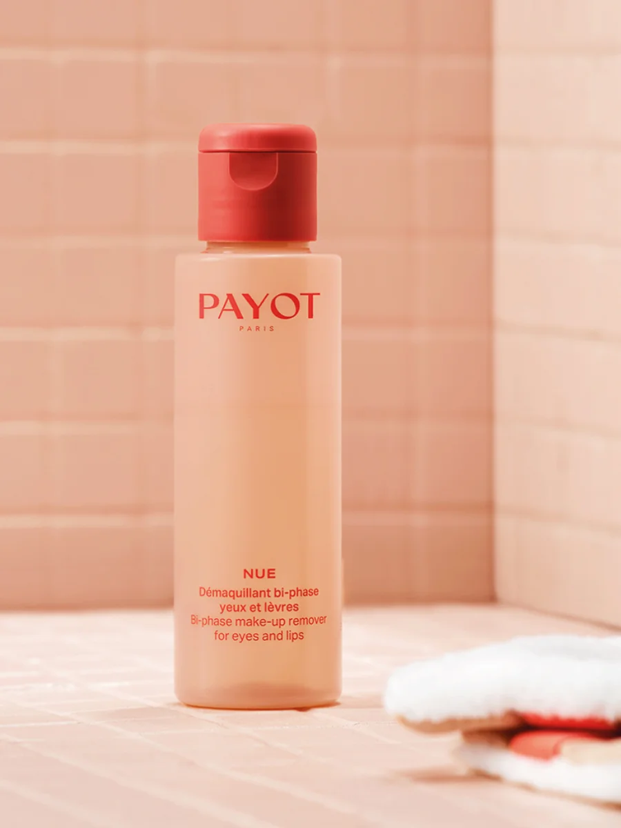 Прозрачный payot Nue Ж товар бифазный лосьон для бережного удаления макияжа для глаз и губ 100 мл