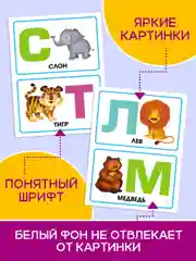 Горчичный карточки обучающие для детей двусторонние 16 шт., 170х265 мм. Проф-Пресс