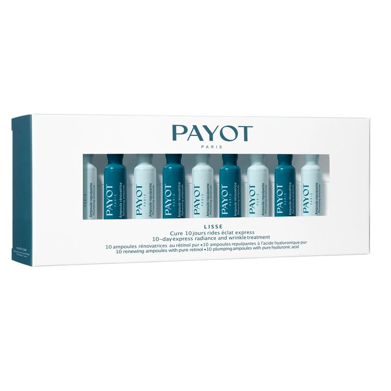 Payot Lisse Сыворотка для лица ночная разглаживающая - курсовый уход (20 ампул х 1 мл)