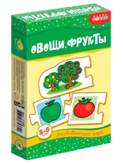 Настольная -мини игра. Овощи. Фрукты.