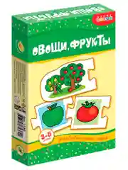 Настольная -мини игра. Овощи. Фрукты.